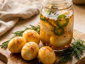 Spicy Pickled Eggs