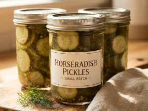 Horseradish Pickles (16oz)